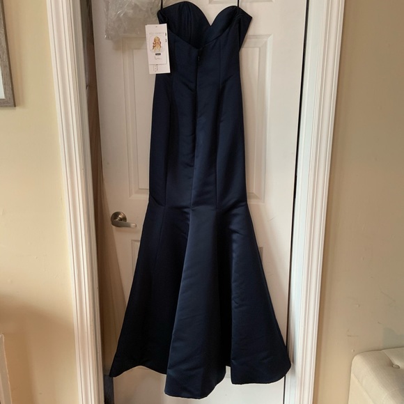 Hayley Paige 5668 indigo size 10 - Picture 5 of 6